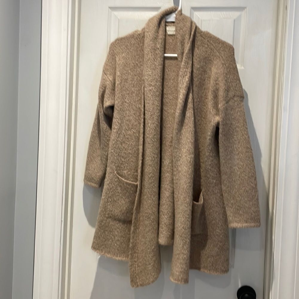 Dreamers open front cardigan with pockets SZ S/M